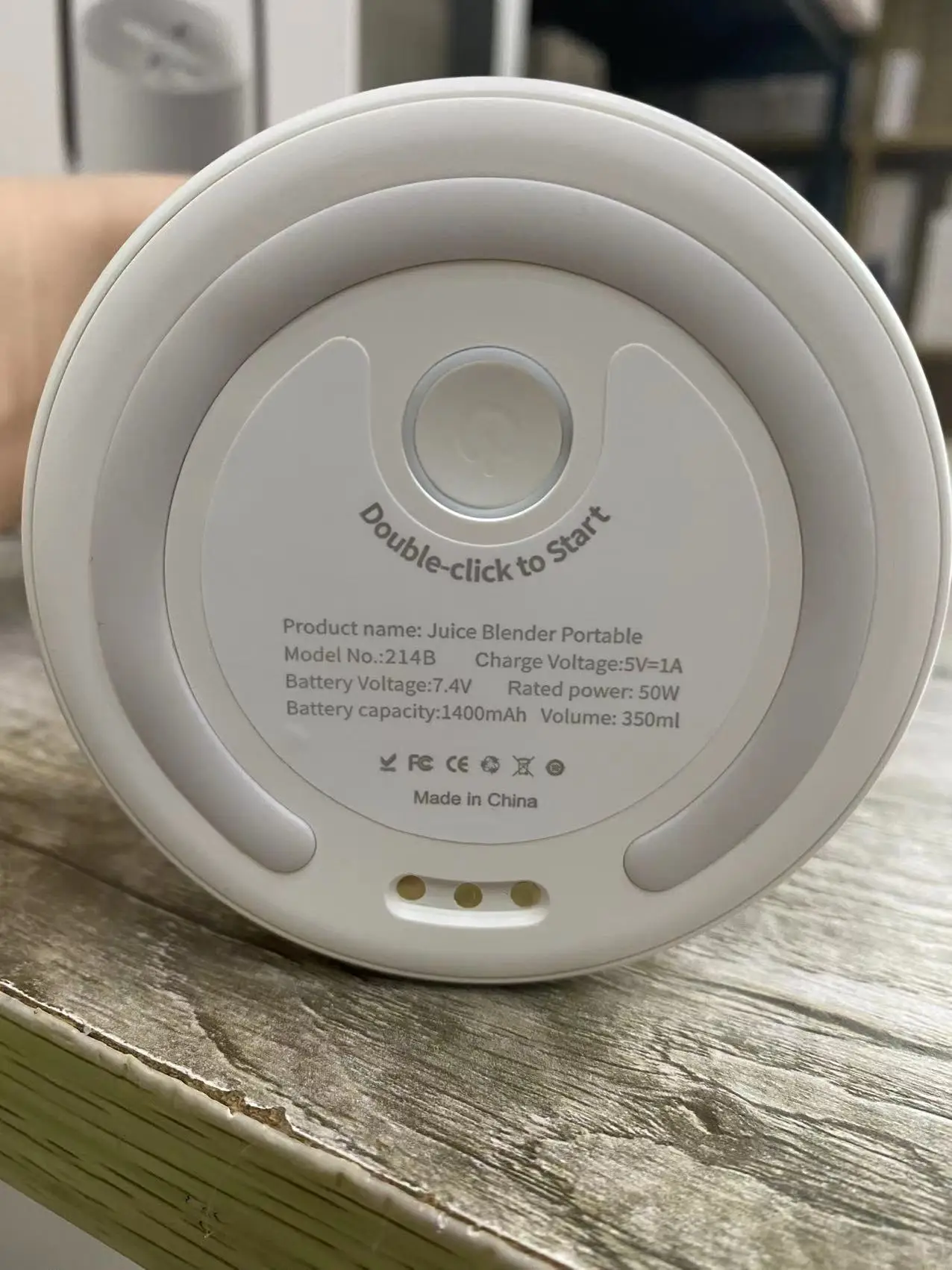 Travel Personal Mini Handheld Electric Rechargeable Food Mixer Cup Smoothies Fresh Fruit Juicers Blander Bottle Portable Blender