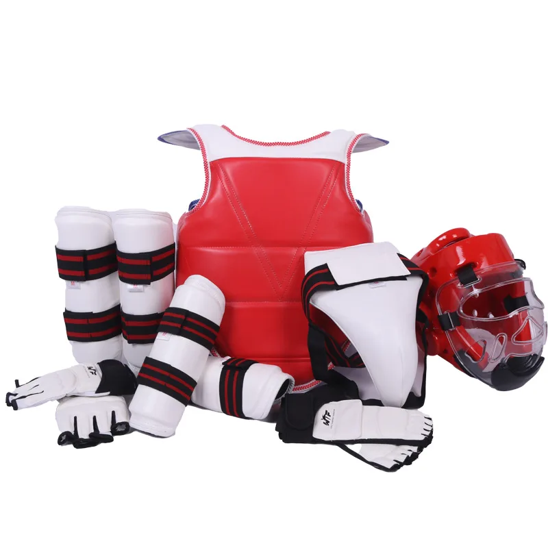 По заводской цене тхэквондо защита для тела тхэквондо комплект спарринг-снаряжения