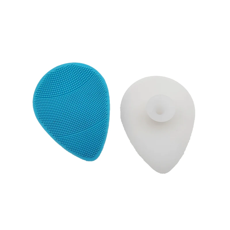 Customized Multi Color Eco Friendly Reusable Bpa Free Face Exfoliating Massaging Brush Silicone Facial Cleanser Washing Brush