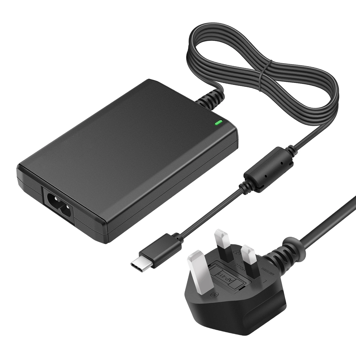 USB-C наконечник 15V max 3A 45 Вт адаптер переменного тока зарядное устройство для ноутбука Dell/HP/Asus/Lenovo/Acer TYPE-C