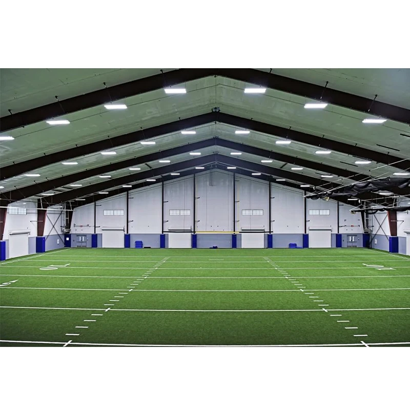 Safe reliable efficient steel structure frame football field football stadium