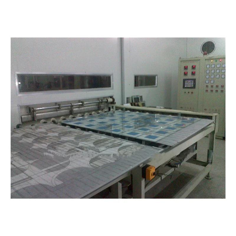 Магнетронная линия по производству распыляемого покрытия для управления круглыми вращающимися объективами