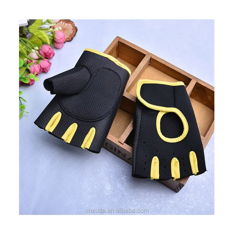 Custom OEM Neoprene Anti Slipping Weightlifting Gym Fitness Gloves