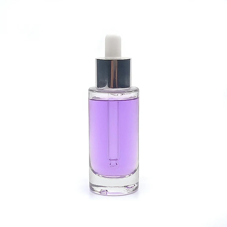 
direct sales transparent skin care essential oil glass bottle manufacturers 