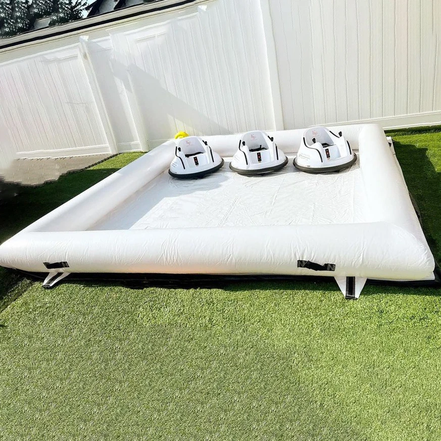 Inflatable Pipe race track venue Inflatable Track Air Tight Fence Bumper Car Field Inflatable Arena Go Kart Race Track for Sale