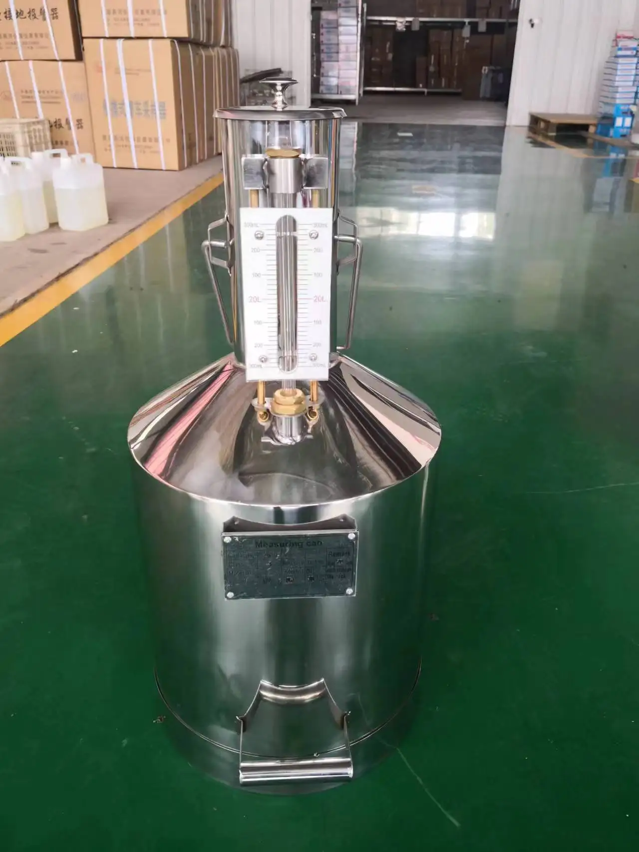 Stainless Steel Fuel Calibration Tank Cans 5L/10L/20L