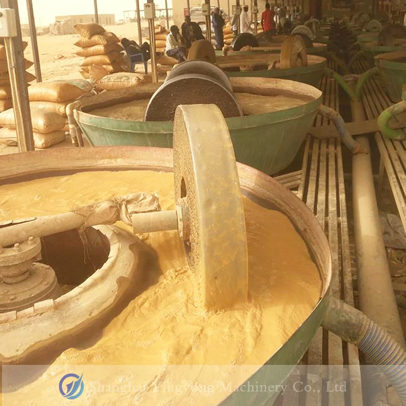 China base price advanced wet pan mill washing plant with concentrator 1400 1200 machine for gold