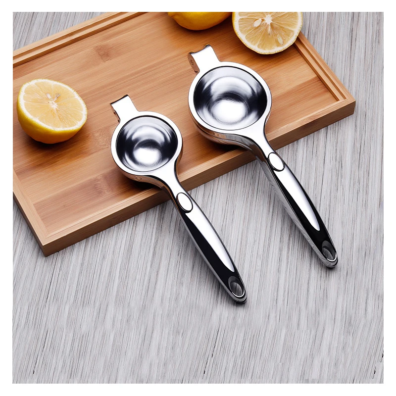 Household lemon holder Large stainless steel color manual juicer Household orange and fruit juicer