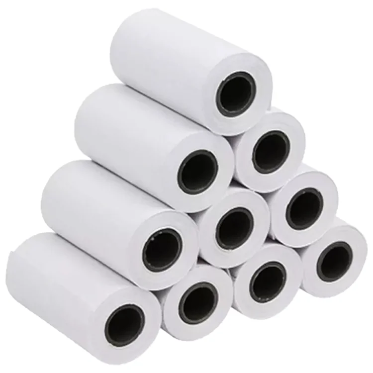 Wholesale 57mm Thermal Paper Roll BPA Free 57X30mm 57X40mm Bill Receipt Cash Register Paper for ATM/POS/Fax Paper