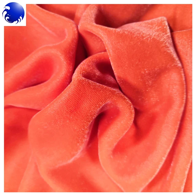 China textile factory no elasticity micro velvet fabric 9000 for clothing