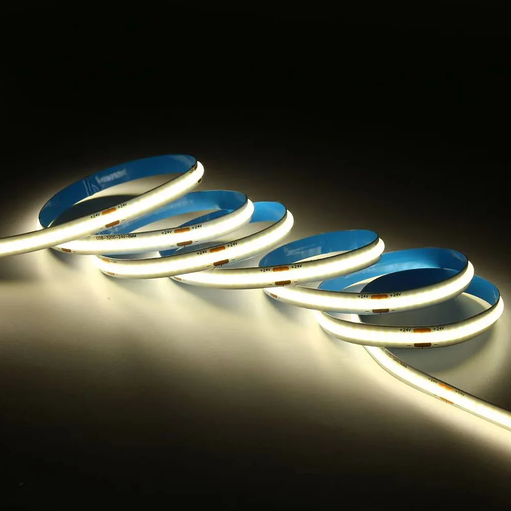 High quality IP67 160leds/m/160pixels/m cob led flexible running water cob light strip