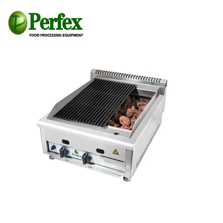 commercial bbq for gas lava rock grill