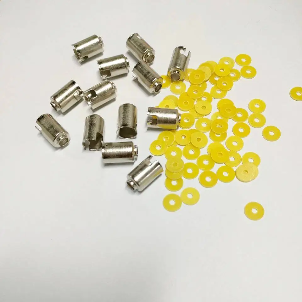 Copper Nickel Plated BA9S Bulb Shell BA9S Bulb Lamp Holder