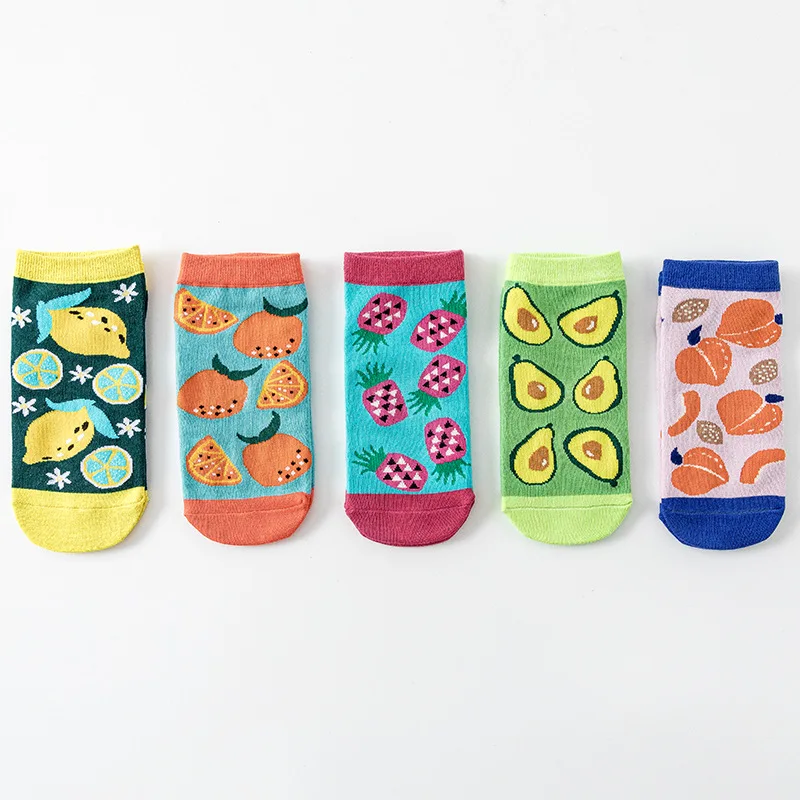 New cartoon summer socks funny yiwu wholesale top quality women socks ankle short cute socks for adult