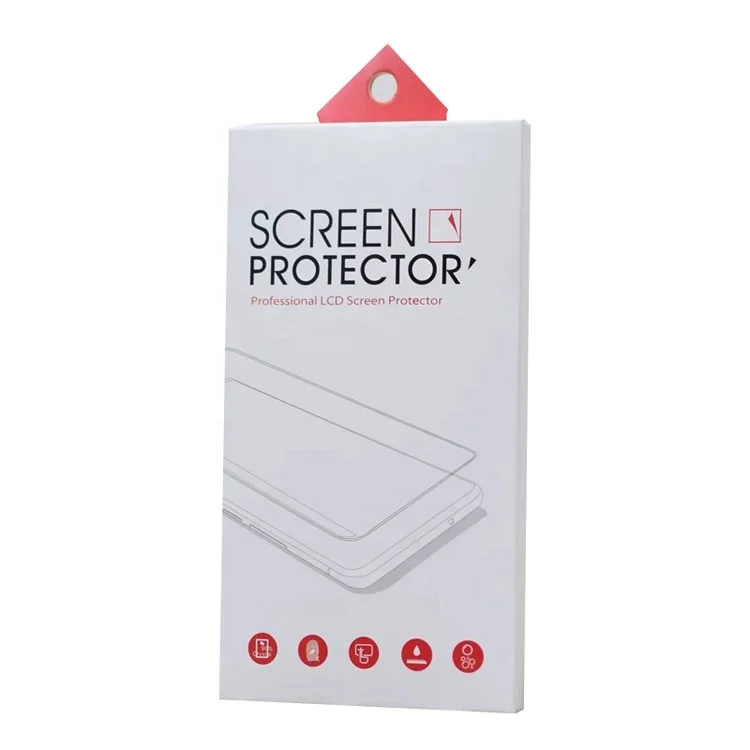 Wholesale Personalized Printed Logo Mobile Phone Accessory Card Box Packing Box For Screen Protector