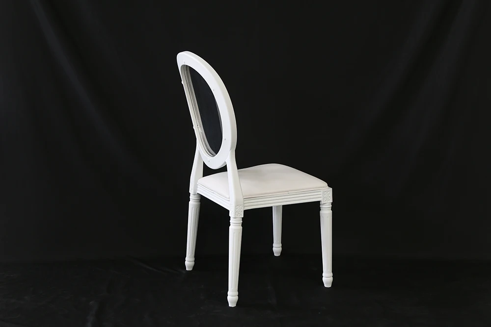 white transparent egg back resin louis  chair  Hotel and Restaurant Banquet Hall Furniture