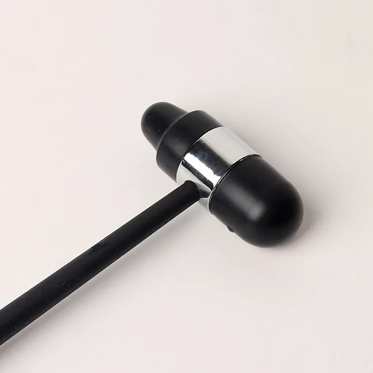 Black  Tromner Neurological Reflex Hammer with Pointed Tip Handle  Medical Instrument for Clinic Doctor