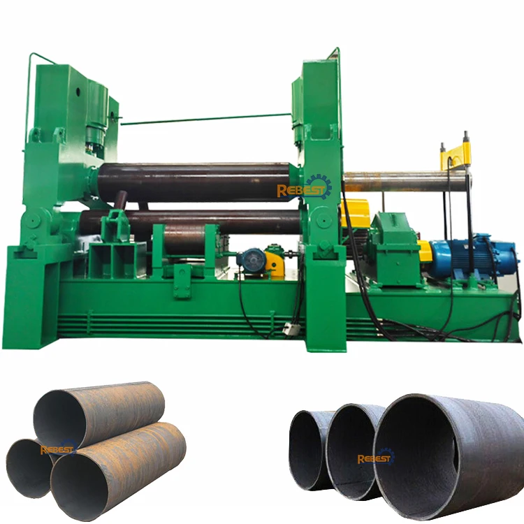 W11S Hydraulic corrugated steel plate bending rolls multi-function rolling machine