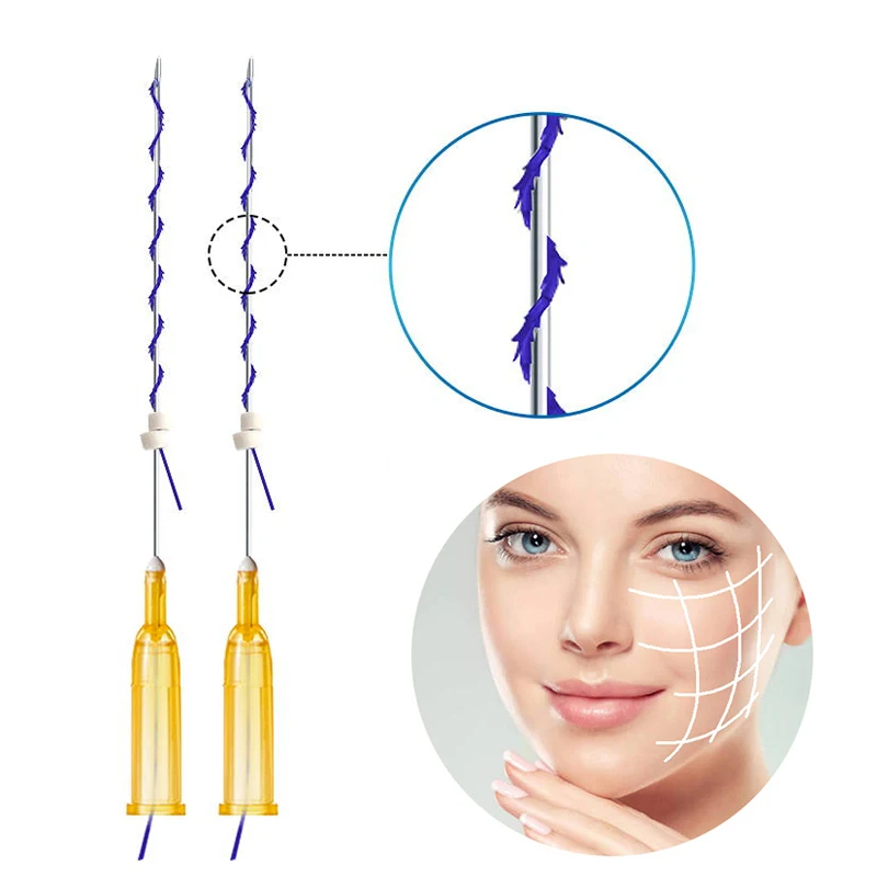 Filling hilos facial tensioning double pdo multi thread nose lifting korean thread
