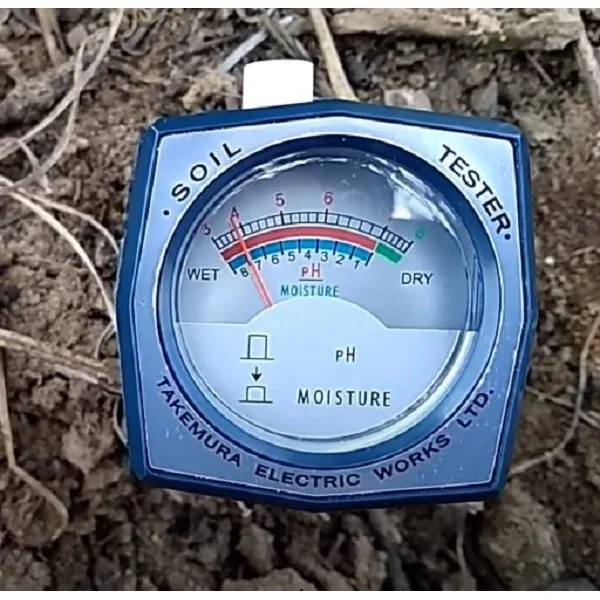 Top Sales Test Garden Plants Takemura DM 15 Soil Ph And Moisture Compact & Lightweight Meter Manufactured in Japanese Standards