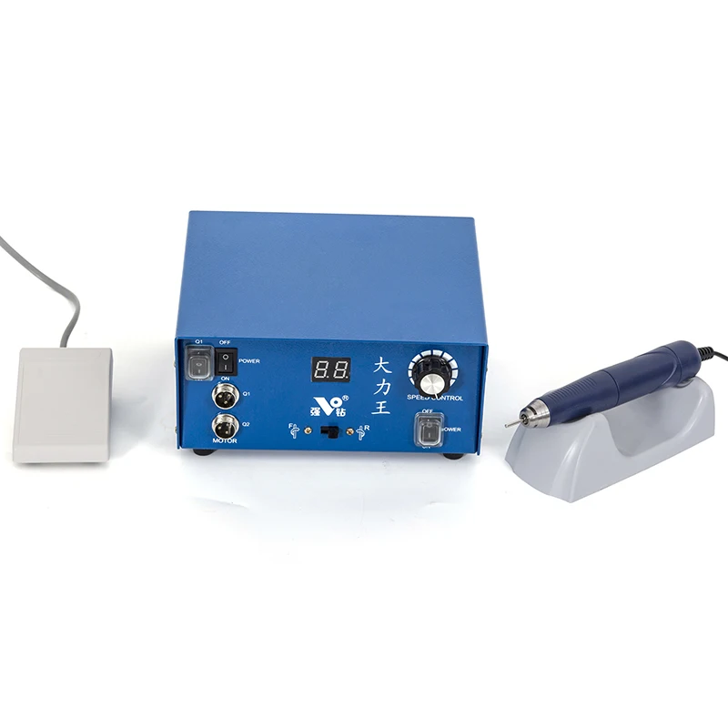 Hot Sale Saeshin High Speed 90000RPM Electronic DALIWANG Control Micromotor Nail Drill Machine