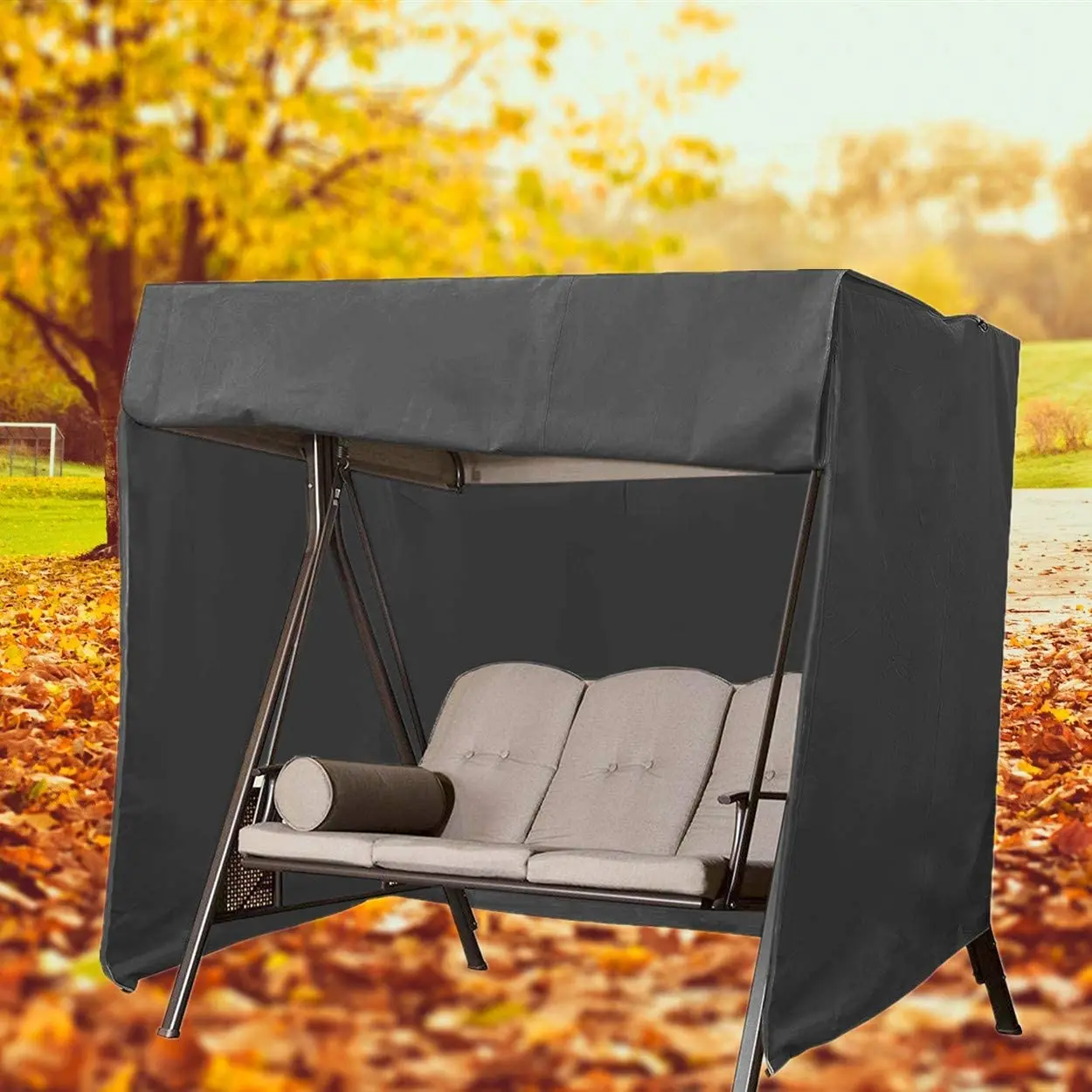 Professional manufacture patio beach Hanging Egg Chair Cover for Outdoor Furniture with cover