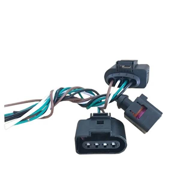  4 Pin сторонняя Автоматическая Катушка зажигания Разъем косичка жгут проводов 1J0973724 1J0 973