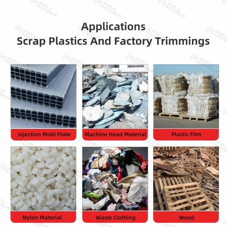 Factory Wholesale Price Small Nylon Film Crusher Plastic Recycling Single Shaft Shredder
