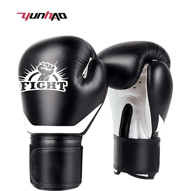Wholesale Custom Logo Professional Training Heavy duty 8 10 12 14 oz PU Leather Boxing Gloves