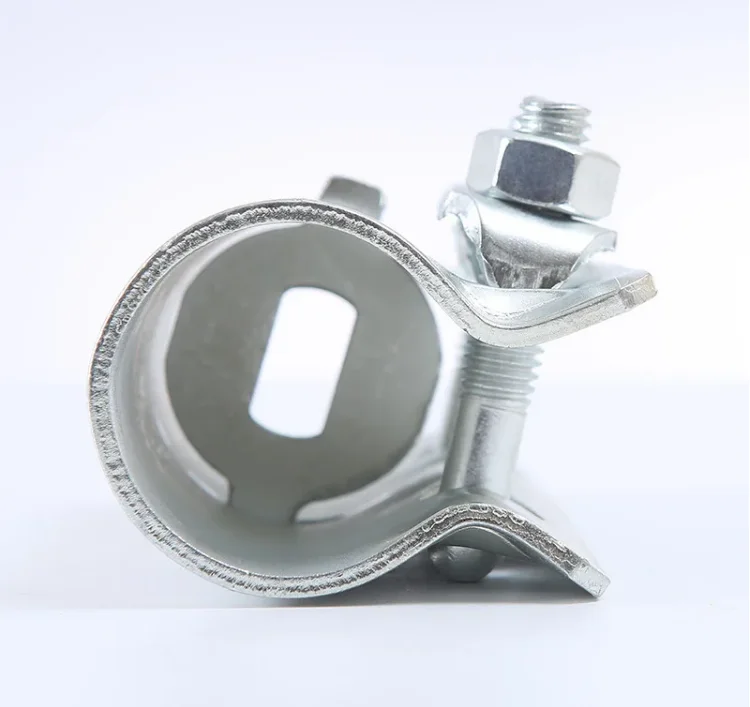 Galvanized Steel Scaffolding Accessories Scaffold Pressed Sleeve Coupler Joint Pipe Clamp Fitting
