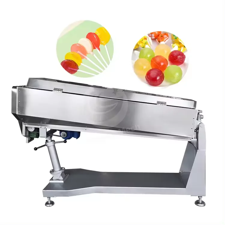 Fully Automatic Sweet Hard Lollipop Candy Depositing Multi Function Lollipop Production Line Lollipop Making Machine