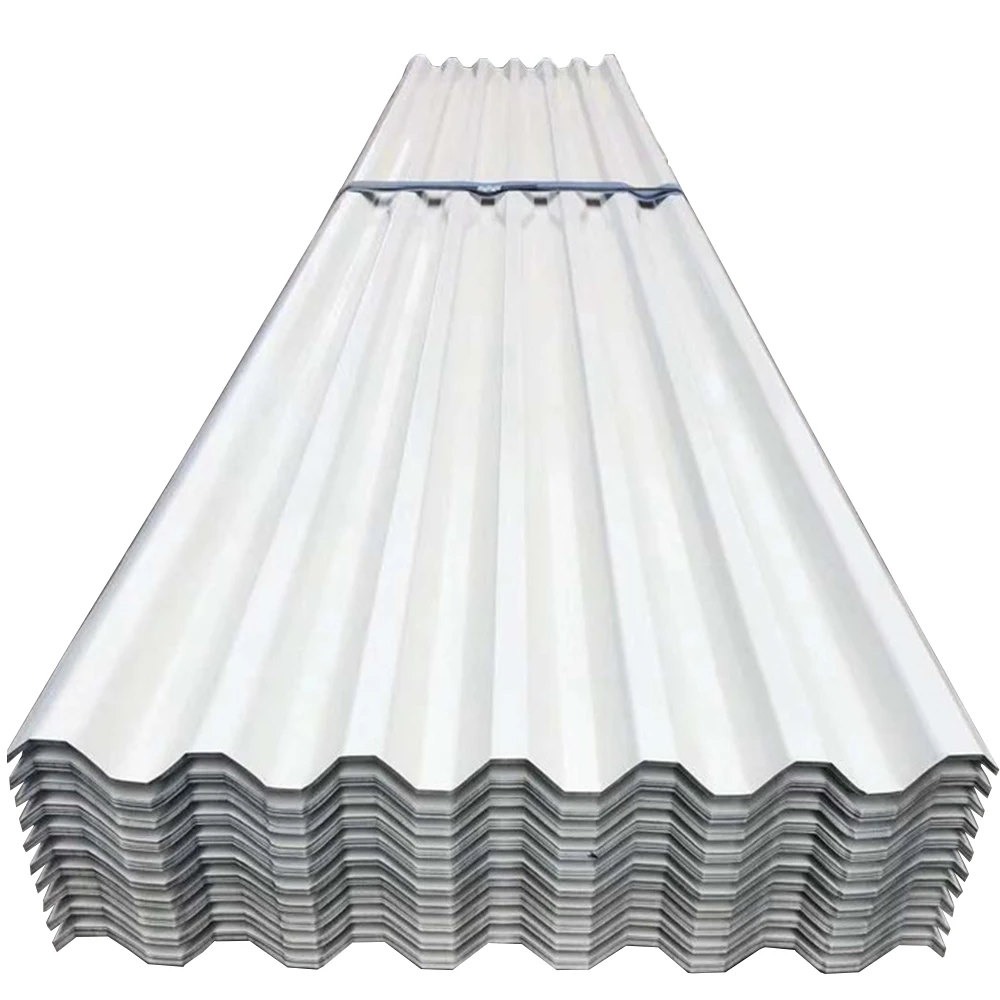Corrugated galvanized steel sheets gi roofing sheet color coated corrugated steel plate for sale