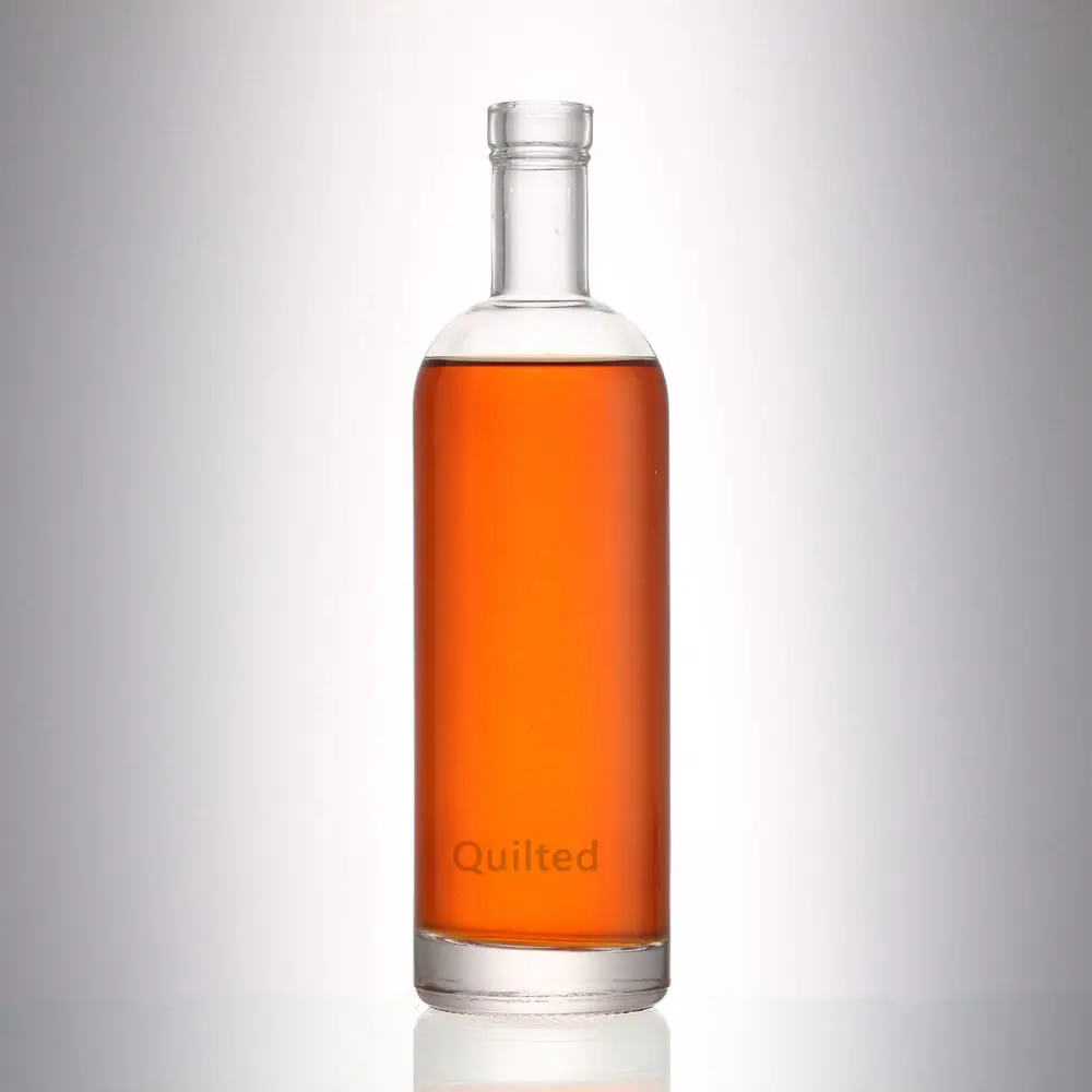 750Ml 375Ml Wine Vodka Whisky Tequila Liqueur Brandy Bottle 750Ml Wholesale Glass Liquor Bottles with Cap