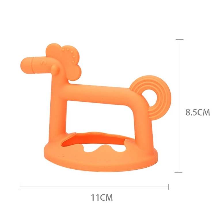 Не содержит Бисфенол А изготовленный на заказ Печать Подарочный детский комплект одежды, для маленьких девочек; Прорезыватель для зубов с защитой от падения Силиконовые Детские наручные Прорезыватель для зубов