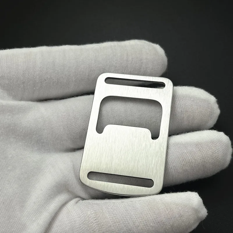 Portable Beer Opener Premium Style Custom Stainless Steel Black Silver Small Beer Bottle Opener