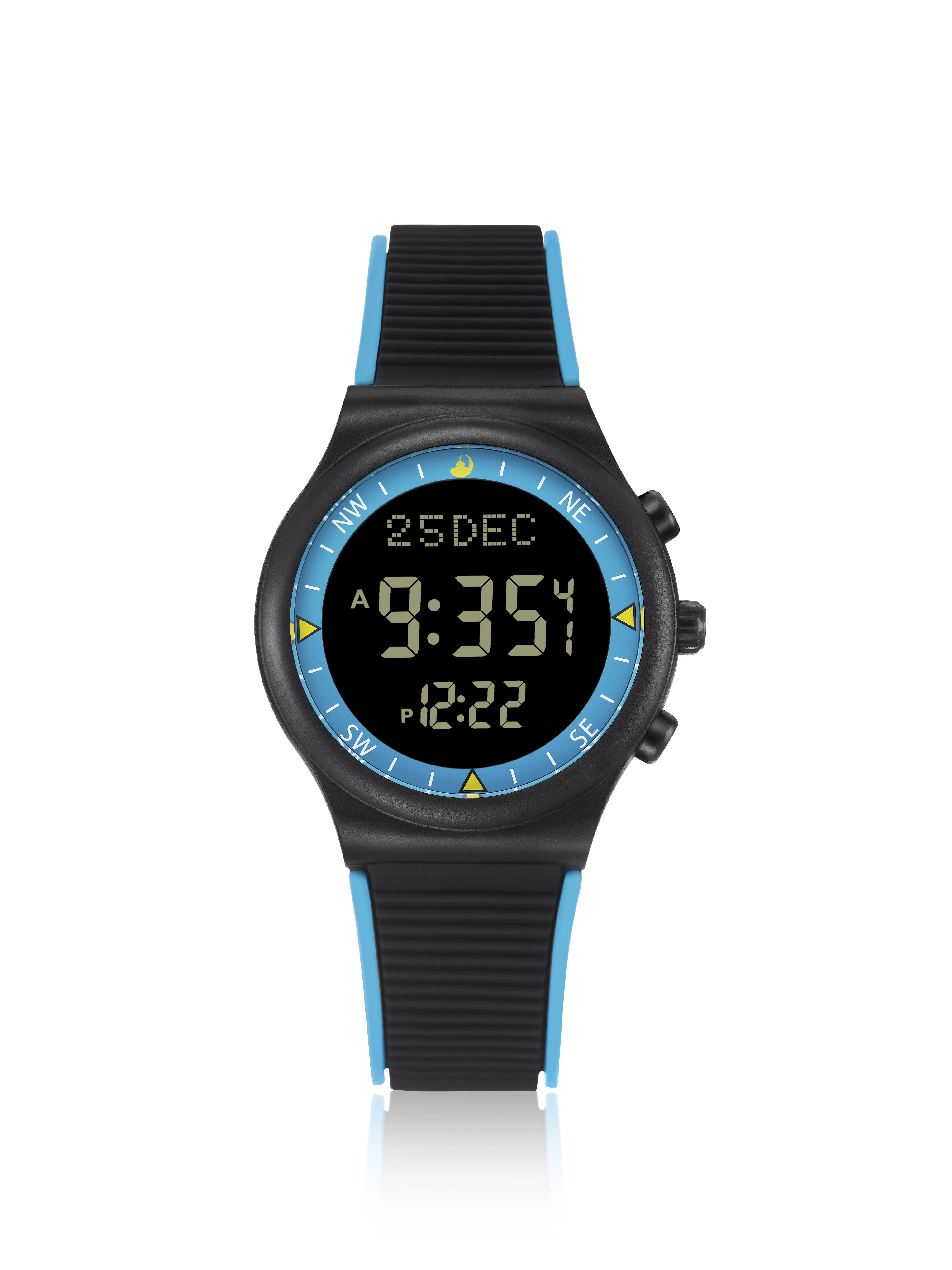 Best Selling AL-HARAMEEN SPORT AZAN Prayer Qibla WATCH HA-6506