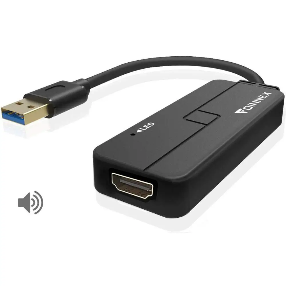 High Resolution USB3.0  to HDMI Displays 1920x1080@60Hz (1080P) USB 3.0 Hub HDMI Adapter Converter