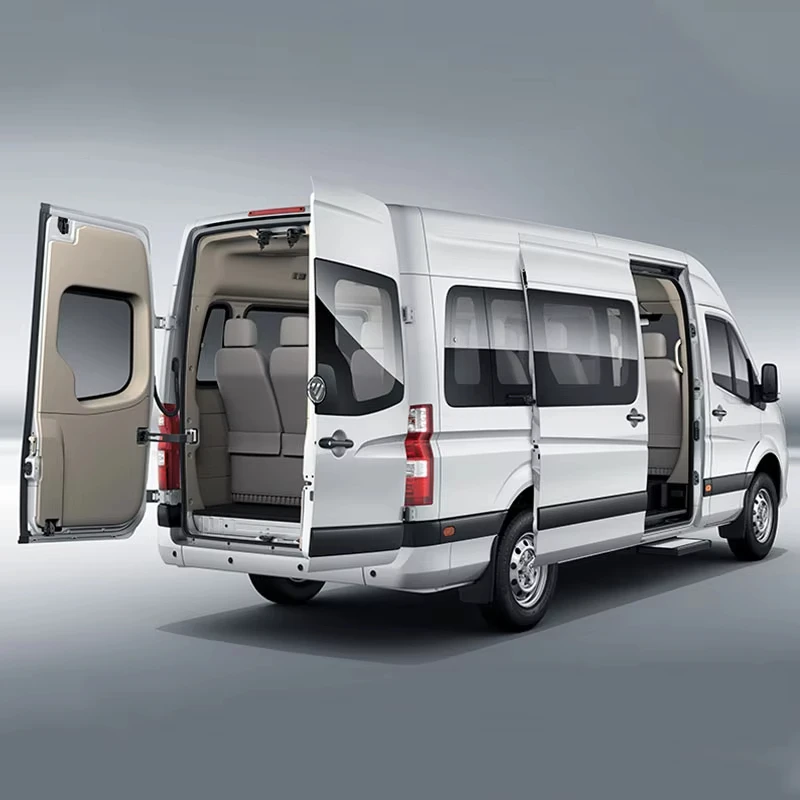 Hot sell FOTON TOANO Van Cummins Engine ZF Gearbox 14 Seats Mini Bus high quality Business Vehicle Hotel Car for Sale