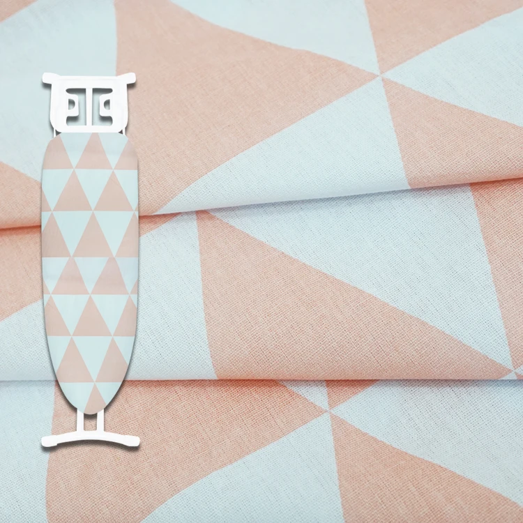 100% cotton heat Resistant Ironing Board Cover Printed elastic iron board cover