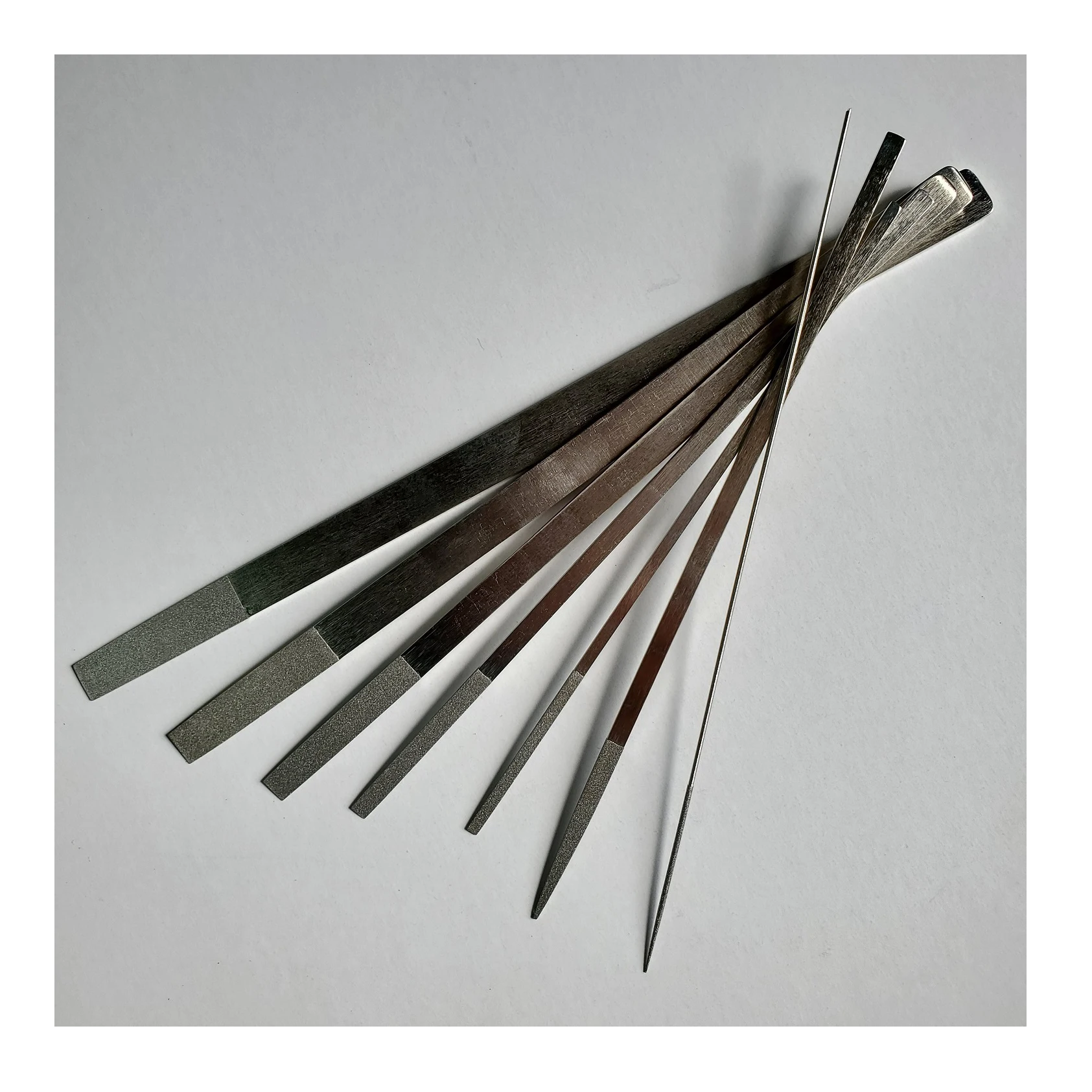 High Precision Diamond Flat Rasp File Grinding Tools For Finishing