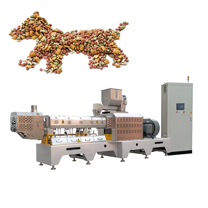 Perfect installation Best quality and lowest price pet food extruder machine 450 kg/h