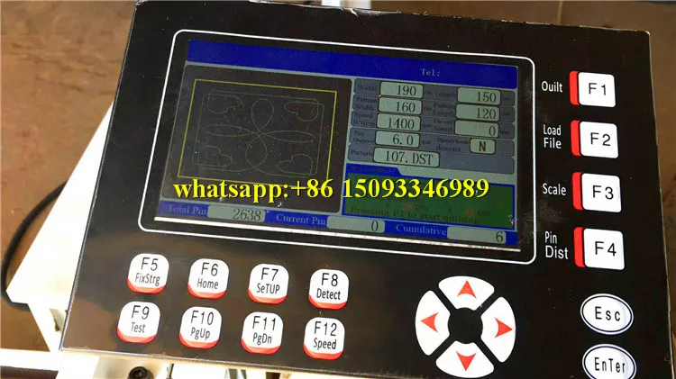 2m Quilt Computer Sewing Quilting Machine/ single needel quilting machine for Comforter/ Computerized mattress quilting machine