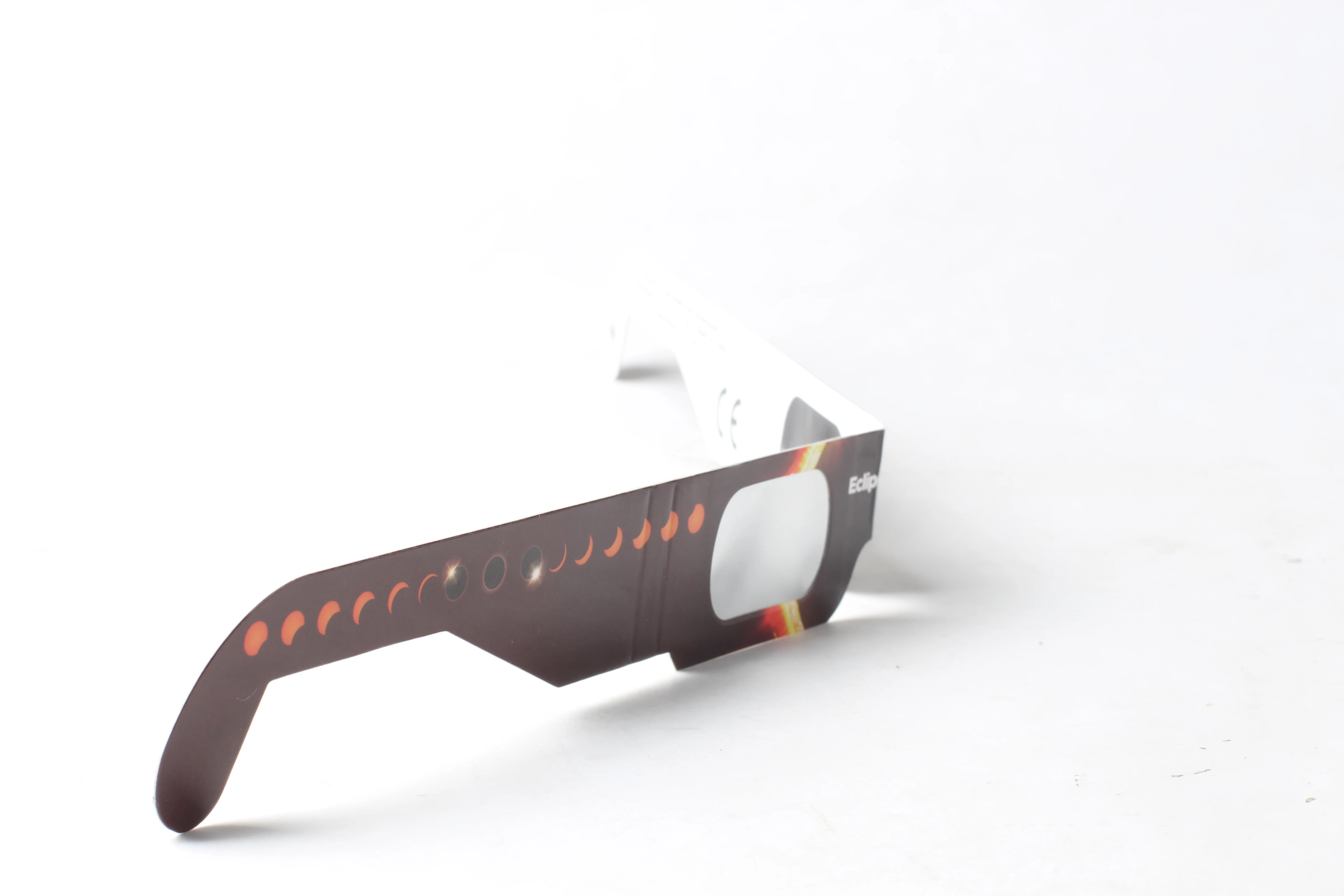 2023 Total Solar Eclipse Fireworks Light Separation Paper 3D Eclipse Glasses