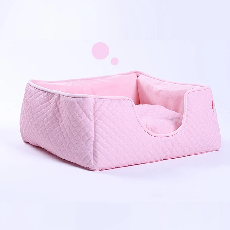
Japanese Style Luxury Pet Dog Bed Washable For Dog Sleeping And Cat Sleeping Beds Made In Chinese Factory Pet Products Vendor 