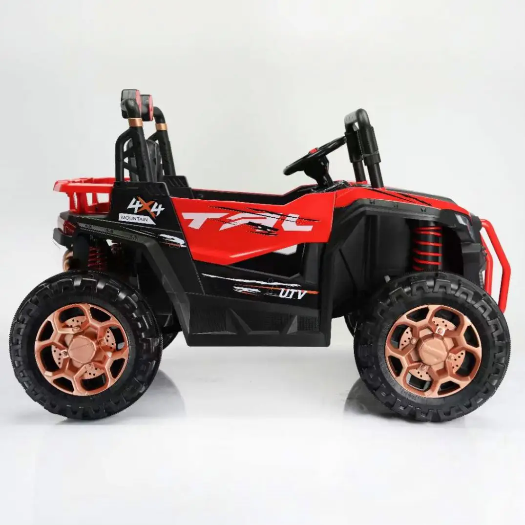 12V7ah Battery Rechargeable Two Seats High Quality Kids Ride On Off Road Car for 12 years