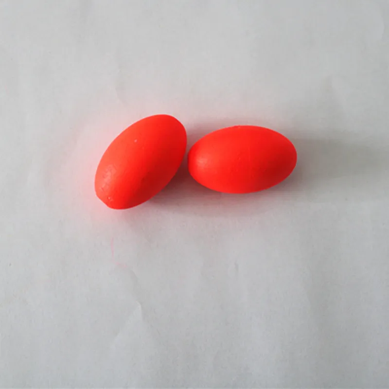 Hard eps foam olive fishing floats oval fishing bobbers