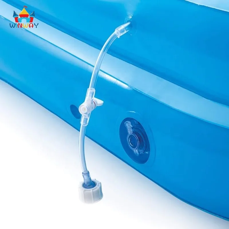 Safety PVC Inflatable Jungle Adventure Play Center Spray Kiddie Pool inflatable swimming pool water pool for kids