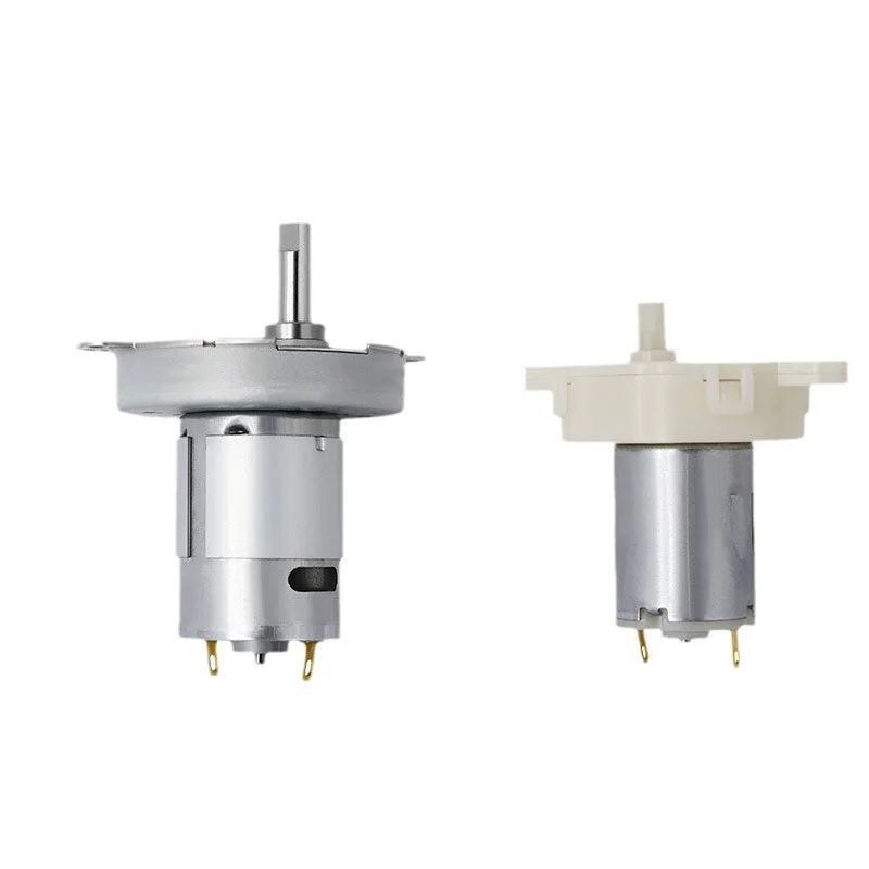 JS50/280 Micro Reduction DC Motor Deceleration Gear Motors 7800 Rpm for Pet Feeder Meat Grinder