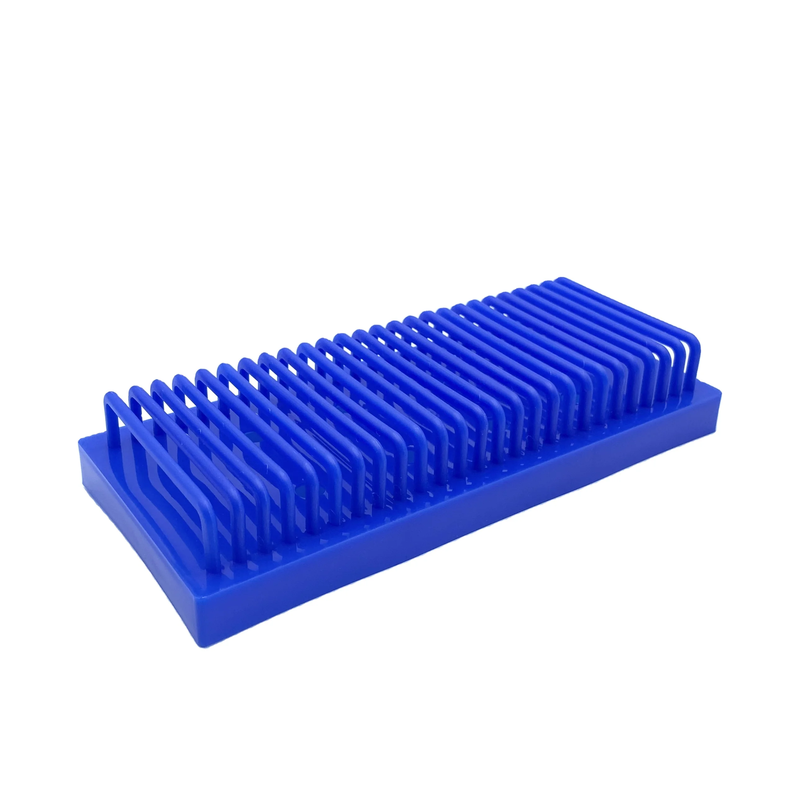 Plastic Slide Drying Stand 25 Place Microscope Glass Slide Draining Racks for Lab