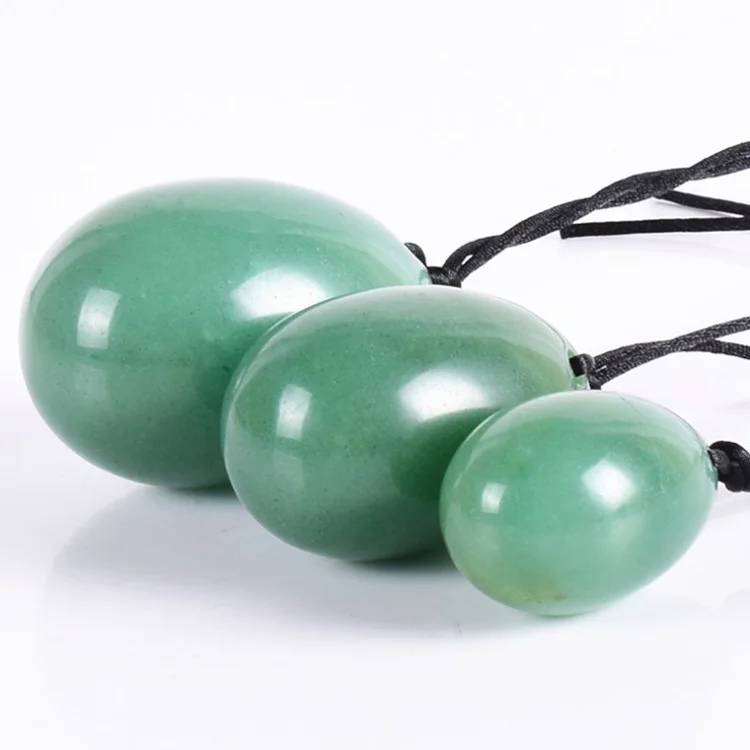 
Wholesale nephrite jade massage crystalrose quartz yoni eggs set with gift box 